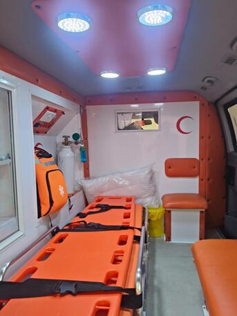 Yanbu, Construction, Diesel Ambulance Available For RentHere You Go In Arabic:  **سيارة إسعاف H1 ديزل معدلة حدي