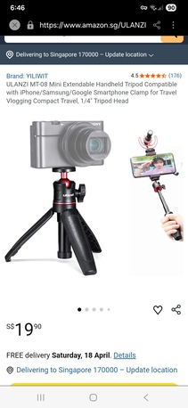 Dammam, Appliances, SAR 35,  Mini Extendable Handheld Tripod