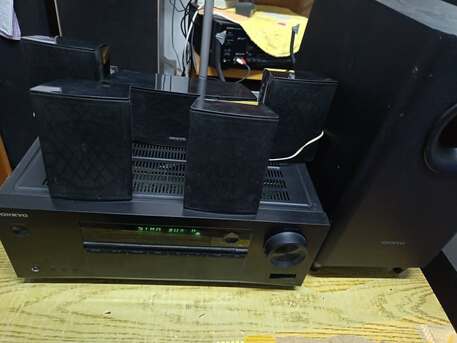 Riyadh, Home Audio, SAR 850,  Onkyo Receiver 5.1 Home Theater