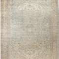 USD 4500,  10x13 Beige Vintage Persian Tabriz Area Rug &ndash; 109241