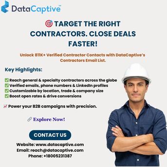 Boston, Marketing, Get Targeted US Contractors Email List For Better Conversions