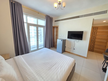 Arad, Apartments, Flats, Houses & Villas, BHD 200/month,  Studio,  50 Sq. Meter,  Unlimited Ewa | Monthly Or Yearly | Luxury & Elegant | Balcony | Free Wifi & Hk Services