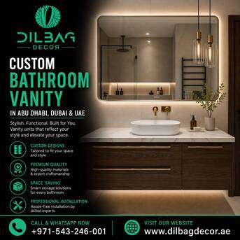 Abu Dhabi, Business, Luxury Bathroom Vanity Abu Dhabi & Dubai | Dilbag Decor