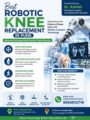 Pune, Health, Best Robotic Knee Replacement In Pune-   Dr. Aashish Arbat