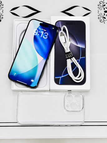Hidd, Mobile Phones, BHD 378,  IPhone 16 Pro 512GB &ndash; Black Titanium | Like New | Full Set