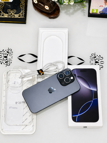 Hidd, Mobile Phones, BHD 378,  IPhone 16 Pro 512GB &ndash; Black Titanium | Like New | Full Set
