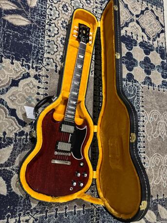 Riyadh, Musical Instruments, SAR 22000,  Gibson Custom 1961 Les Paul SG Standard Reissue Stop-Bar | Cherry Red - VOS