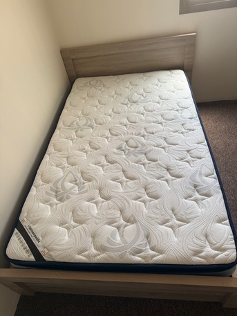 Al Muruj, Furniture, SAR 800,  Twin Bed And Home Box Orthopeadic Matress