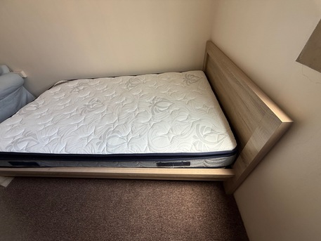 Al Muruj, Furniture, SAR 800,  Twin Bed And Home Box Orthopeadic Matress