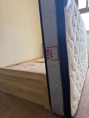 Al Muruj, Furniture, SAR 800,  Twin Bed And Home Box Orthopeadic Matress