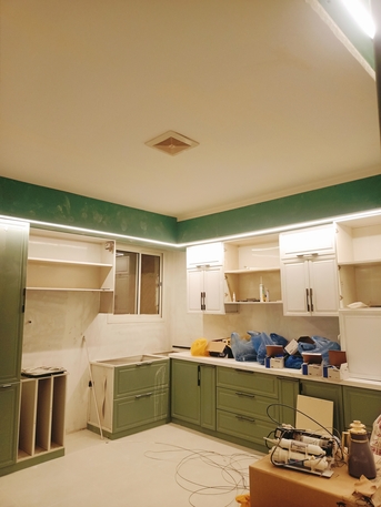 Riyadh, Construction, جبس بورد سيمنٹ بورد جدار دھانات مبلاط