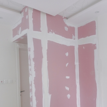 Riyadh, Construction, جبس بورد سيمنٹ بورد جدار دھانات مبلاط