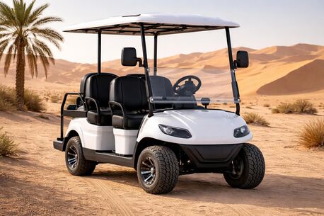 Manama, Industrial Machinery, BHD 4150,  [BRAND NEW!] &ndash; White Custom عربة جولف Electric 6&ndash;Seater EV Golf Car!!!