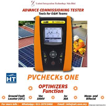 Kuala Lumpur, Industrial Machinery, PVCHECKs-ONE PROFESSIONAL COMMISSIONING PV TESTER