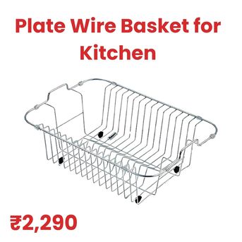 New Delhi, Household Items, INR 2290,  Durable Stainless Steel Colander &ndash; Perfect For Modern Kitchens