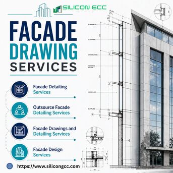 Sharjah, Construction, Facade Drawing Services In Sharjah, UAE
