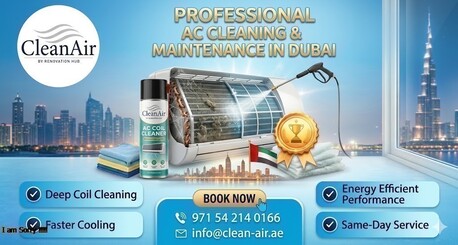 Abu Dhabi, Cleaning, AC Coil Cleaning Abu Dhabi UAE: Clean Air UAE