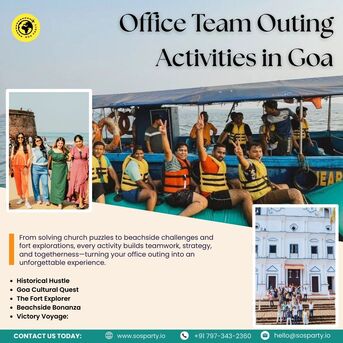 Goa, Event Planning, Office Team Outing Activities In Goa