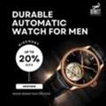 USD 1199,  Best Durable Automatic Watch For Men By Serket Watches At Affordable Prices (2026)