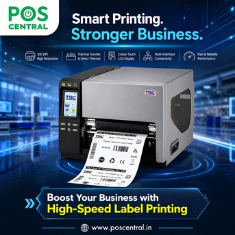 Noida, Computers, INR 192199,  Where To Buy TSC TTP-384MT 300 DPI Industrial Label Printer With Touch LCD & Multi-Connect