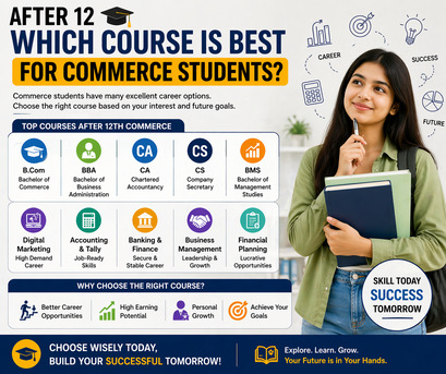 New Delhi, Lessons Offered, After 12 Which Course Is Best For Commerce Students