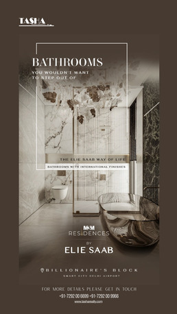 Gurgaon, Apartments, Flats, Houses & Villas, INR 850000/month,  3 BR,  4200 Sq. Feet,  Luxury 3 & 4 BHK Apartments At M3M Elie Saab Residences, Sector 65 Gurgaon