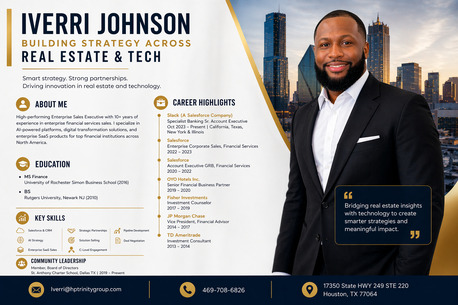 Dallas, Financial, Iverri Johnson Real Estate & Tech Strategy