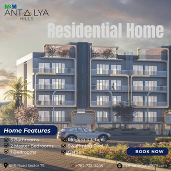 Gurgaon, Apartments, Flats, Houses & Villas, Furnished,  M3M Antalya Hills Amenities And Lifestyle Benefits In Sector 79 Gurgaon