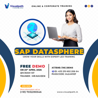 Hyderabad, Education, SAP Datasphere Free Demo For Beginners & Professionals