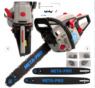 Warsaw, Farm & Garden, PLN 389,  Adjustable Petrol Chainsaw 45cc 1700W 405mm - 455mm