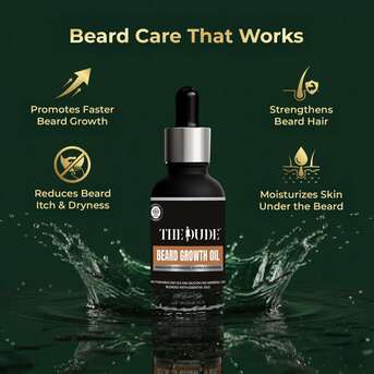 New Delhi, Health & Beauty Items, Beard Growth Oil For Men For Thicker Fuller Beard
