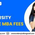 Amity University Online MBA Fees