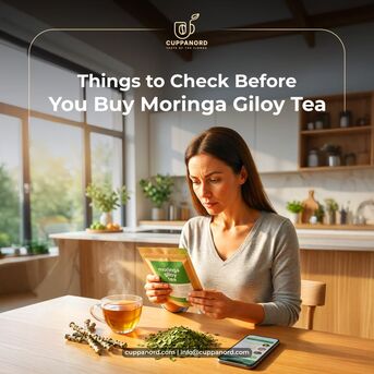 Noida, Business, Buy Moringa Giloy Tea Online &ndash; Why Is Cuppanord The Smart Choice For Daily Wellness?