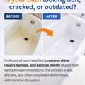 Is Your Bath Looking Dull, Cracked, Or Outdated? 🛁