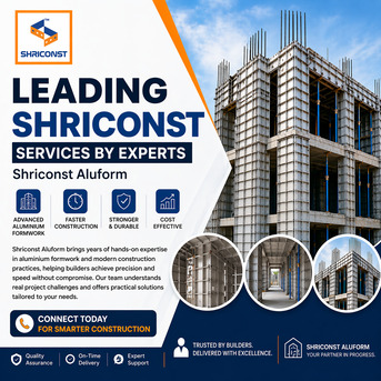 Pune, Construction, Expert Shriconst Services For Fast Builds | Shriconst Aluform