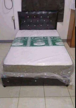 Riyadh, Household Items, SAR 5,  Box Beds, Steel & Wooden Beds &ndash; All Sizes Available Wooden Box Bed