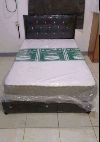 Riyadh, Household Items, SAR 5,  Box Beds, Steel & Wooden Beds &ndash; All Sizes Available Wooden Box Bed