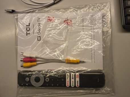 Al Sharafeyah, Household Items, SAR 930,  TCL 50&rdquo; 4K Smart UHD Google TV Like NEW From Jarir Store With Cartoon Set And Heavy Stand