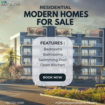 Gurgaon, Apartments, Flats, Houses & Villas, Furnished,  M3M Antalya Hills Located In SPR Road Sector 79 Amenities Guide
