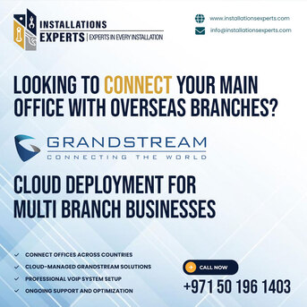 Deira, Business, Authorised Grandstream IP PABX Phone Systems Services Dubai
