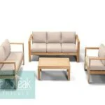 Kuala Lumpur, Furniture, MYR 7400,  Teak Sofa Set Argo- TS001