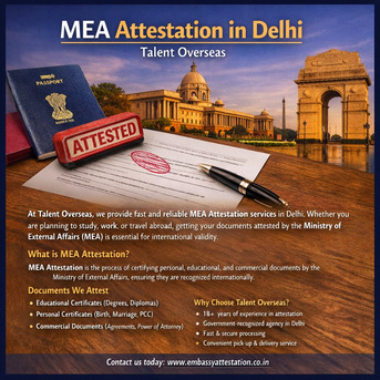 New Delhi, Legal, MEA Attestation In Delhi