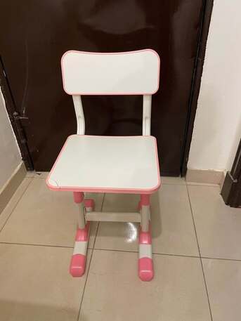 Al Izdihar, Baby & Kid Stuff, SAR 150,  Kids Study Table & Chair &ndash; Adjustable (8&ndash;12 Yrs)