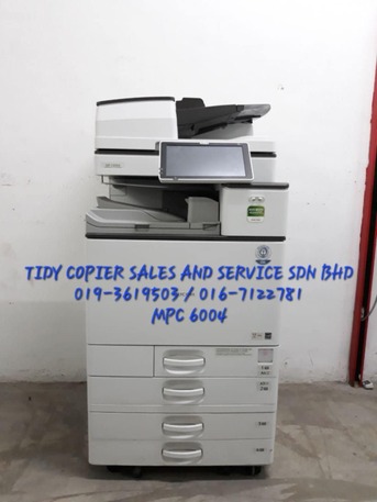 Dutamas, Machinery, MYR 3900,  Ricoh Excellence: Smarter Printing, Better Business! MPC6004EX