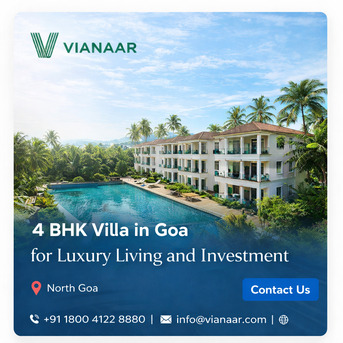 Goa, Real Estate For Sale, 4 BR,  Vianaar: Designing Dream Villas In Goa, Kasauli & Sri Lanka