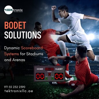 Dubai, Business, Bodet UAE - Enhancing Every Event, Elevating Each Score