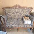 Free - Old Wooden Sofa Set To Give Away