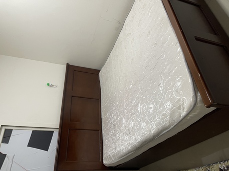 Al Mazruiyah, Furniture, SAR 1300,  Malaysian Bedroom Set And Nikai 2 Door Refrigerator 98L