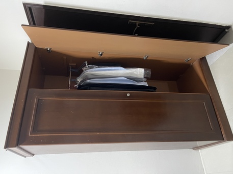 Al Mazruiyah, Furniture, SAR 1300,  Malaysian Bedroom Set And Nikai 2 Door Refrigerator 98L