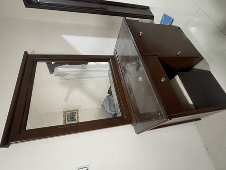 Al Mazruiyah, Furniture, SAR 1300,  Malaysian Bedroom Set And Nikai 2 Door Refrigerator 98L